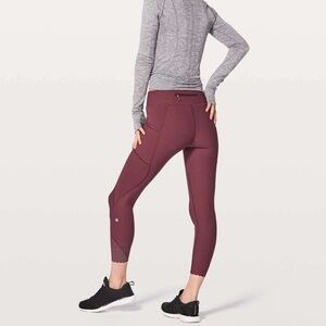 Lululemon Tight Stuff Tight II *25" — Redwood